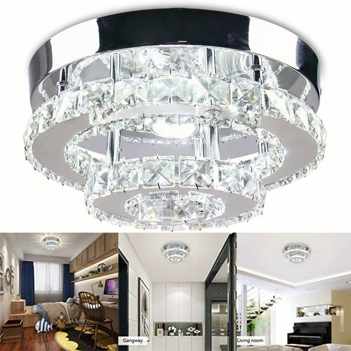 Lampara De Techo Moderno Cristal Candelabro Colgante Led 36w