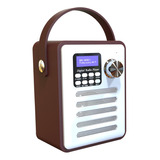 Rádio Digital Dab Multifuncional Portátil Dab-h6