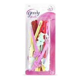 Goody Girls Classics Barretes, Autobisagra, 1.4 in, 26 Unida