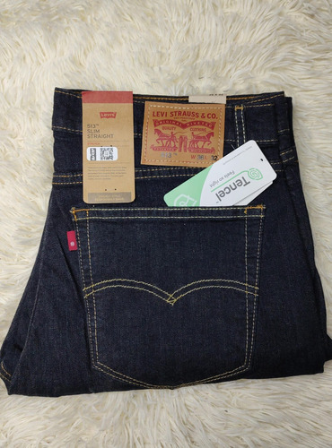 Pantalón Levi's 513 Slim Straight Stretch 36x32 Original (1)