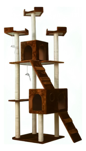 Torre Rascador Casa Torre Animales  Gatos Grandes  Ba-1614