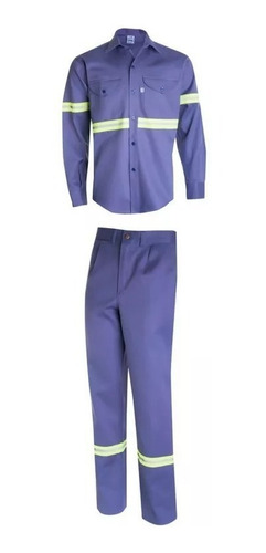 Kit Camisa/pantalon Ombu Con Reflectivos Cocido Envío Gratis