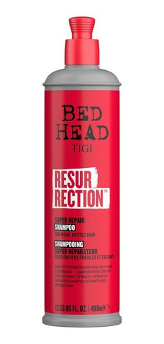 Shampoo Super Hidratante Resurrection 400ml Tigi  Reparador