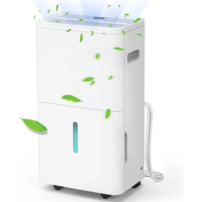 Deshumidificador GCZ para Áreas Grandes hasta 180 m2, 22L\u002FDía contra la Humedad, Deshumidificadores Eléctrico con Compresor para Casa, Cuartos y Baño, Uso Doméstico Continuo con Manguera de Drenaje | Meses sin interés