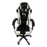 Silla Gamer Barata Blanca Pro Gaming Giratoria