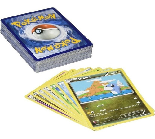 40 Cartas Pokémon Surtidas Tarjetas Juego -ñapa
