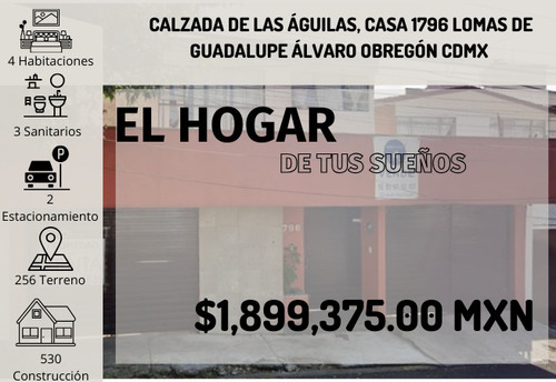 Venta Casa Lomas De Guadalupe Álvaro Obregón Cdmx Ev20-ru 004