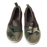 Zapatilla Gap Verde Camuflada Para Niños Talle 8 No Cheeky 