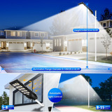 Luz De Calle Solar Led De 500 W Para Exteriores, Sensor De M