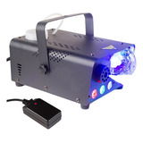 Máquina De Niebla Con Luces De Bolas De Discoteca 600w Rgb