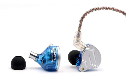 Audífonos In-ear Kz Zsn Pro Standard Blue
