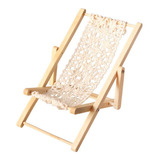 Silla Dollhouse Lounge Silla De Playa De Madera Dollhouse [u