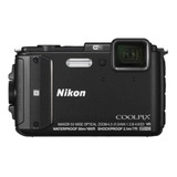 Nikon Coolpix Aw130 Compacta Color  Negro