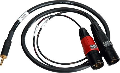 Cable Adaptador De 3.5mm A Xlr-m - 3 Ft.