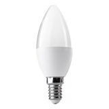 Ampolleta Led Vela Empavonada Consume 2 W Luz Calida E14