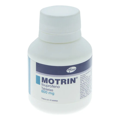 Motrin Tableta 800 Mg, 45 Tabletas | Envío gratis