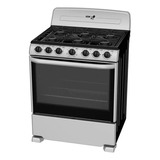 Estufa Iem Ei3520baps1 30 Pulgadas 6 Quemadores Plata Horno