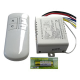 Controle Remoto Lampada Interruptor Sem Fio Lâmpada On/off