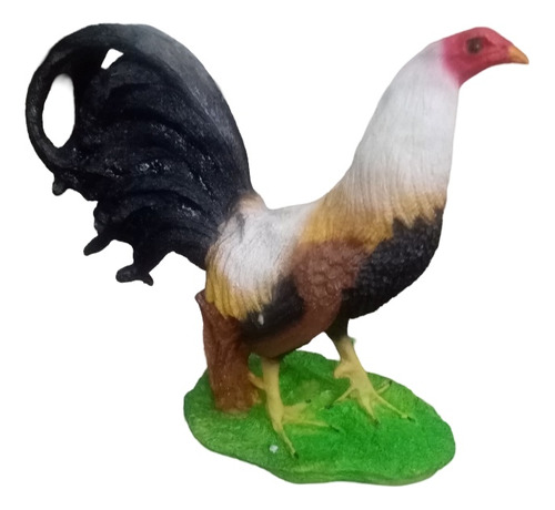 Gallo De Pelea Figura De Resina 30 Cm 