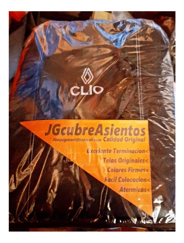 Kits Cubre Asientos Premium Clio Mio