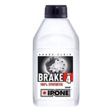 Liquido Freno Ipone Brake Dot 4 100% Sintetico 500ml 