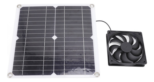 Kit Portátil Ligero De Panel De Ventilador Con Energía Solar
