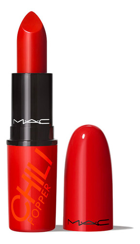 Labial Mac Lustreglass Lipstick  Chili's Crew