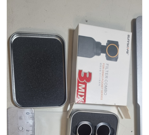 3 Filtros Polarizado Cpl + Nd8 + Nd16 Dji Osmo Pocket