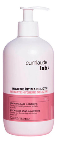 Gel Limpiador Higiene Intima Deligyn 500ml Cumlaude Lab