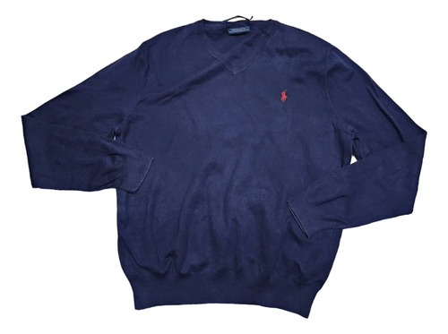 Sueter Ralph Lauren Xgrande Xl Azul Pony Rojo