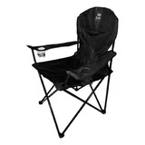 Cadeira Bel Fix Araguaia Camping Portátil Confort Max 150kg Cor Preto