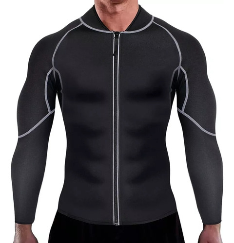 Gimnasio Camisa De Neopreno Sauna Manga Larga Shaper Cuerpo