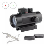 1x40 Red Dot Reflex Ajustável Sight Para Caça Ao Ar Livre