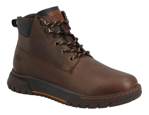 Botas Dockers D2222171 Piel  Hombre Suaves Casuales Cómodas 