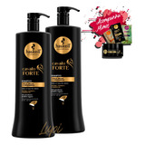 Kit 2 Shampoo Haskell Cavalo Forte 1l