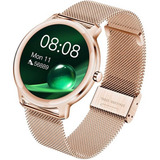 Smart Watch Reloj Unisex Full Touch R18 Pro De Lujo Y Metal Color De La Caja Dorado