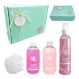 Aroma Caja Regalo Mujer Box Zen Spa Rosas Kit Set Relax N33