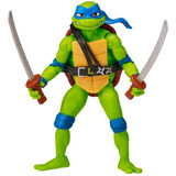 Tortugas Ninja: Caos Mutante, [leonardo] Figura Y Armas