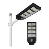 Foco Led Solar 400w Luminaria Panel Sensor + Anclaje