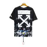 Playera Off White Galaxy