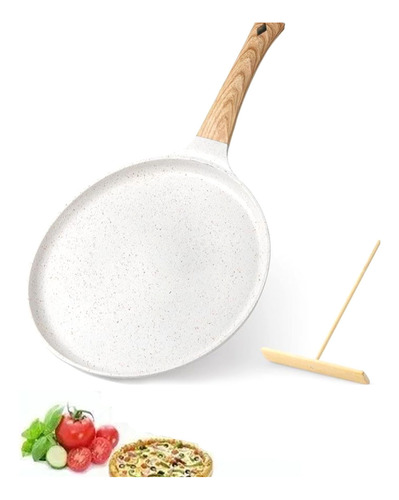 Sartén Para Crepes Con Revestimiento Antiadherente De 28 Cm