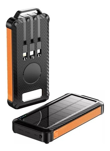 Power Bank Panel Solar Portatil Carga Inalambrica 8000 Mah