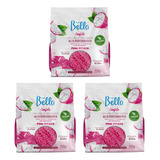 Depilatorio Depil Bella Cera Confete 250g Pink - Kit C/ 3un