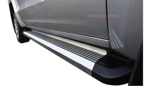 Estribos Aluminio Bepo G2 Frontier Amarok Ranger Hilux S10