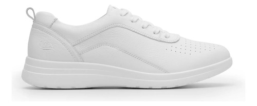 Zapatos Casuales Oxford Mujer Piel Suave Blanco Flexi 102015 | Envío gratis