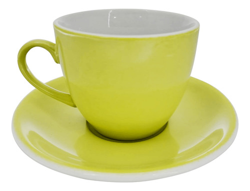 Set X6 Taza De Cerámica Con Plato 200 Ml Kuchen