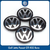 4 Centros De Rin 60 Mm Vw Jetta, Golf, Vento, Passat