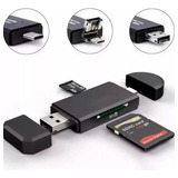 Lector Tarjeta Micro Sd/ Sd A Microusb/ Usb C / A Techfriend