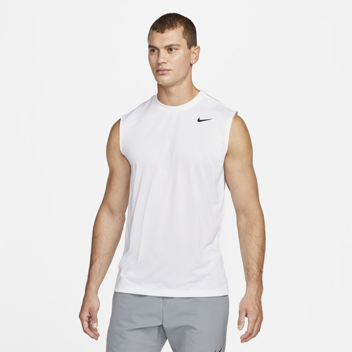 Playera Entrenamiento Hombre Nike Dri-fit Legend Blanco