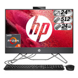 Todo En Uno Hp Aio Pc Ryzen 5 Memoria Ram 24gb + Ssd 512gb